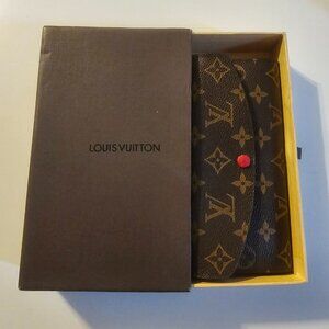 Louis Vuitton Monogram Wallet - Brown and Red
